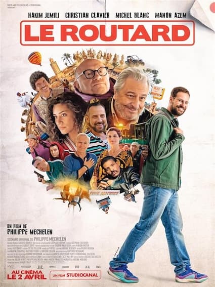 Affiche de film : Le routard, enregistré à Dada Studios